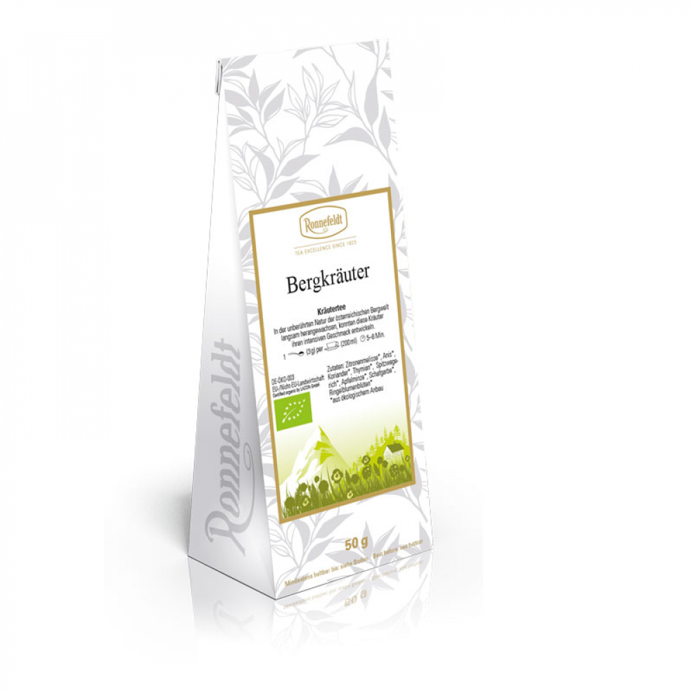 Bergkräuter Bio - Kräuter Tee